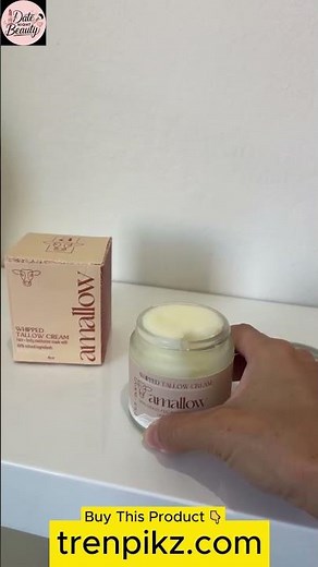 Amallow 100% Grass Fed Beef Tallow for Skin Care Review | Whipped Face & Body