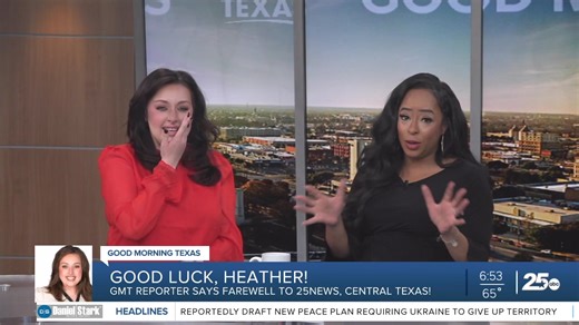 This never gets any easier, but my time at 25 News KXXV has come to an end. It has been an absolute honor serving the Central Texas community. What a journey it has been with this GMT crew, I wouldn't want to go through it with anyone else! As for my next chapter, stay tuned! But this GMT family is something special ❤ It has been an amazing ride! | Heather Healy