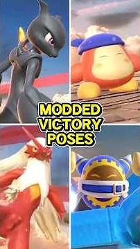 4 NEW Victory Poses (Bandana Dee, Magolor, Shadow Mewtwo, Blaziken) [SSBU] #smashmods #smashultimate