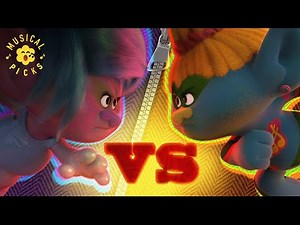 K-Pop VS Reggaeton Trolls | Trolls World Tour