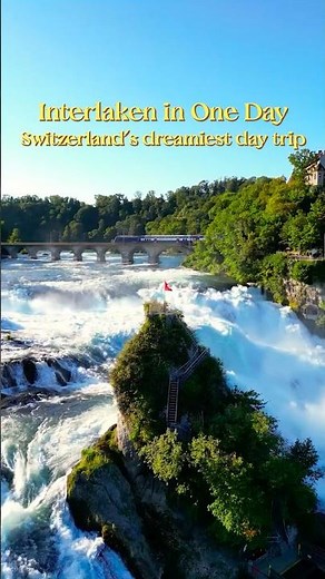Interlaken in One Day | Budget Swiss Alps Guide | Harder Kulm, Lake Brienz & Lauterbrunnen