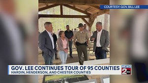 Gov. Lee continues tour of 95 TN counties