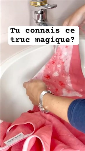 Broderie magique (ça disparaît à l’eau 😳)