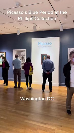 Picasso’s blue period is showing at The Phillips Collection in Washington DC. #picasso #artmuseum