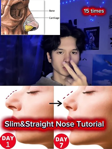 Nosemaxing Tutorials #fyp #looksmaxing #nose #sharing #foryou
