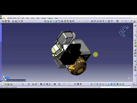 How to do Exploded View in catia of Engine.