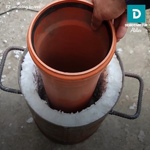 Ce forgeron a fabriqué un four de fusion à partir d'une bouteille de gaz ! | Demotivateur Atelier