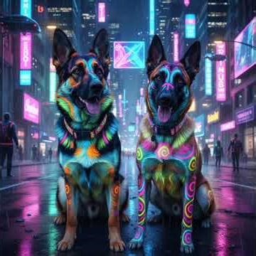 Lavež Psa Belgijskog Ovčara K-9 Zvuk i Lavež Nemačkog Ovčara zvuk- Psi laju zvuk