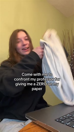 Confronting My Professor About a Zero on My Paper
