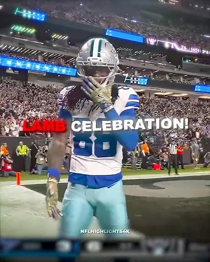 CeeDee LAMB CELEBRATION🤩