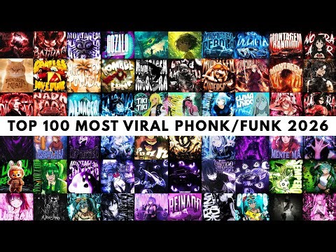TOP 100 MOST VIRAL PHONK/FUNK 2026 🎵 PLAYLIST