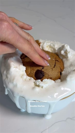 Cottage Cheese Cookie Dough Ice Cream!