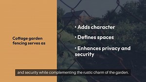 Cottage Garden Fencing Enhancing Privacy and Security