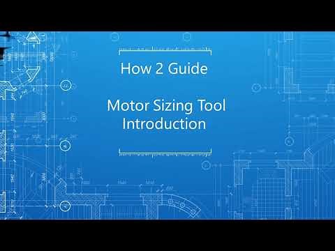 How to use motor sizing tool for SYSMAC