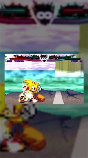 Shadic Attacked By A Bald Man! #shadic #krillin #sonic #mugen #ikemengo