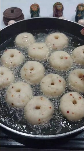 Instant rava vada recipe😍 | Rava medu vada | easy suji vada | easy breakfast recipe