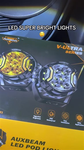 Bright LED Lights for Easy Installation and Use