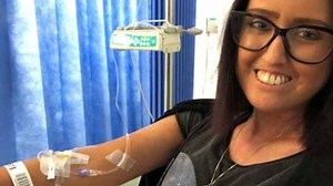 Beauty therapist has rare condition making her lungs and skins ‘turn to stone’