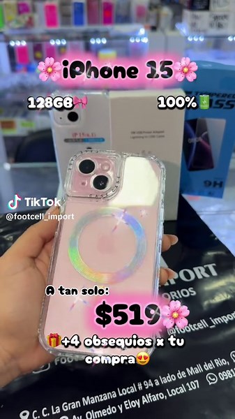 📍Footcell Import: iPhones y Regalos en Guayaquil
