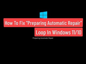 How To Fix "Preparing Automatic Repair Loop" In Windows 11/10 | Blue Screen Automatic Repair FIX