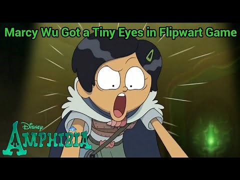Marcy Wu Got A Tiny Eyes In Flipwart Game | Amphibia (S2 EP14) Clip