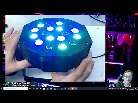 #35 DMXLightingDJSet: How to Fix LED PAR RGB Light - Step By Step Guide *English Version*