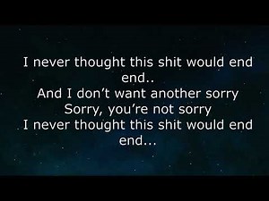 Dax ft. Trippie Red - i don't want another sorry - Lyrics