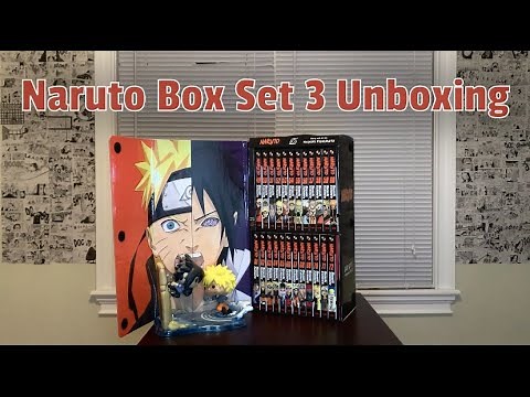 Naruto Box Set 3 Unboxing!