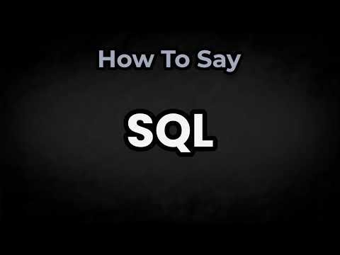 How To Pronounce SQL? (CORRECTLY) Meaning & Pronunciation
