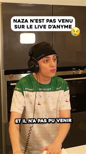 Naza didn't show up on Anonyme's live stream 😢 #anyme #anyme023 #naza