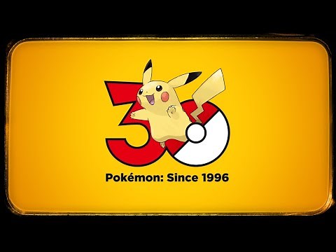 Pokémon 30th Anniversary Logo Animation