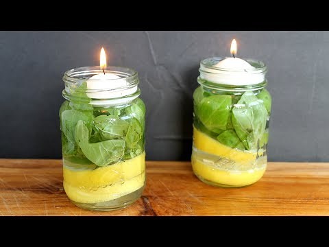 Mosquito Repellent Candle - make your own!