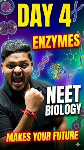 UF | NEET & CBSE Bio Chem on Instagram: "🗣️DAY 4 – ENZYME 🔥 | NEET & CBSE BIOLOGY Learn Enzyme in the easiest way 💡 Perfect for Class 11, NEET & Board Exams 2026 Save this reel for revision ✅ Follow @unfilteredclasses for daily biology shorts 🚀 📝 This reel covers ENZYME in a quick and exam-focused way. Understand definition, mechanism, lock & key model, induced fit model and factors affecting enzyme activity easily. Part of our 1 Day = 1 Topic Series for NEET & CBSE aspirants. Daily short r