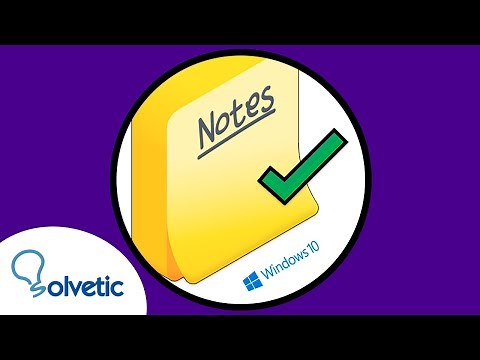 🟨 NOTAS RAPIDAS en Windows 10 NO APARECEN y NO ABREN ✔️ SOLUCION