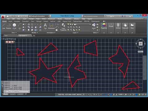 How to trimming polygons in AutoCAD