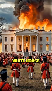 The British Revenge The Story of the White House Fire 😡