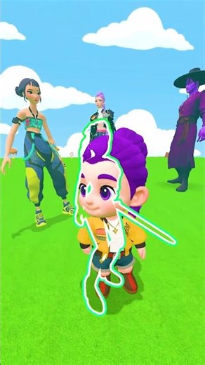 CAN YOU CATCH HUNGRY WORM RUMI JINU CHILD DERPY TIGER KPOP DEMON HUNTERS in Garry`s Mod