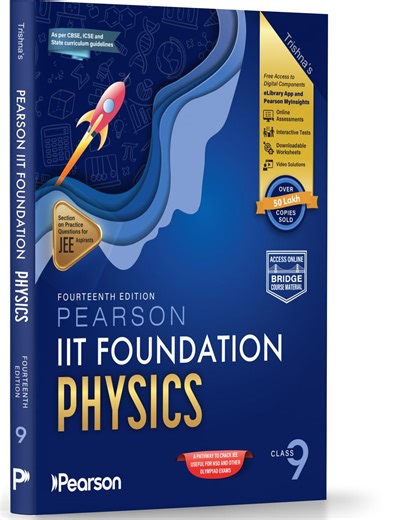 Pearson'26 IIT Foundation Physics Class 9|For JEE, NSO & Olympiad Exam