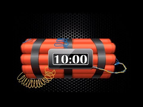10 minutes BOMB TIMER With Explosion ⏱🔊🔊🔊🔊