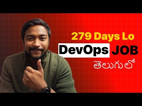 279 Days Lo DevOps Job Ela Techukovali | Roadmap + Free Resources | Telugu
