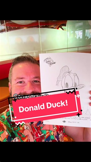 Draw Donald Duck: Fun Disney Art Session