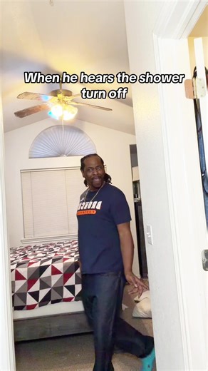 When he hears the shower turn off husbandsbelike #showertok #relateablecontent #stalkervibes #ThebrandRodgers