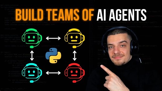 CrewAI多智能体协作实战 | NeuralNine