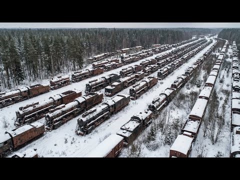 Why the USSR Secretly Hid Hundreds of Steam Locomotives In The Mountains