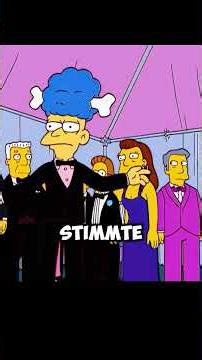 Homer stolperte und fiel auf der Straße hin. #karikatur #Kommentar #DieSimpsons