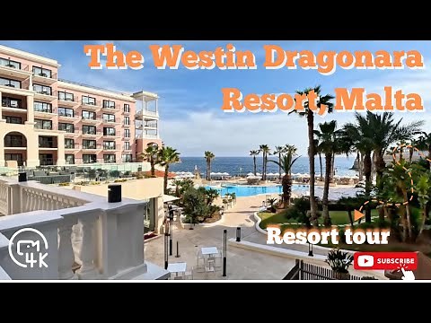 Luxury 5* WESTIN Dragonara Resort Malta St Julian's | Full Resort Tour