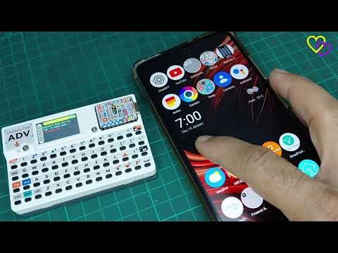 Use M5Stack Cardputer ADV as USB Keyboard & Bluetooth Wireless Keyboard