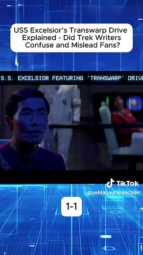 Understanding USS Excelsior's Transwarp Drive in Star Trek