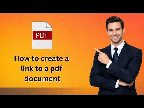 How to create a link to a pdf document (Latest Update)