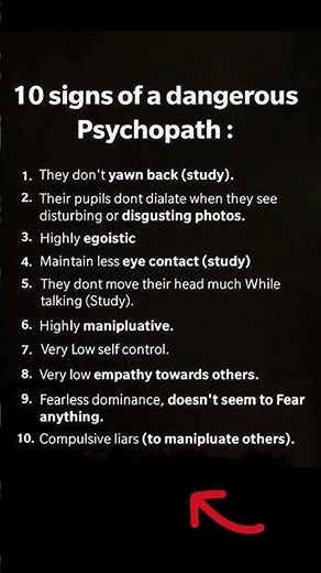 10 Signs of a Dangerous Psychopath | Dark Psychology Explained